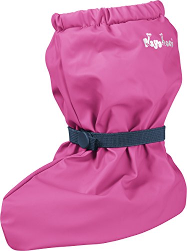 Playshoes Cubrebotas de Lluvia con Forro, Cubrecalzado Impermeable Unisex Niños, Rosa (Pink 18), S