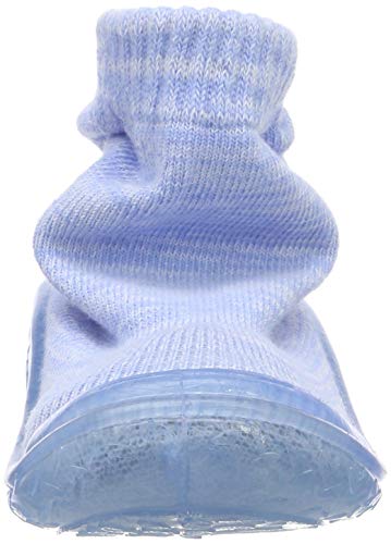 Playshoes Zapatillas Calcetines Antideslizantes, Pantuflas de Punto Unisex niños, Azul (Bleu 17), 26/27 EU