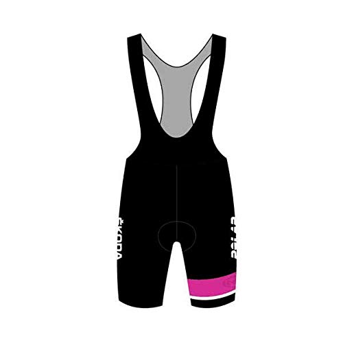 Polar Gran Fondo - Bib Short, Color Negro,Rosa, Talla XL