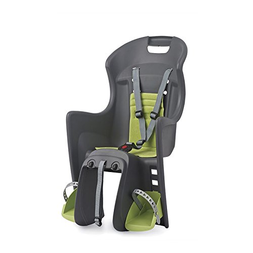 POLISPORT - 41551 : Portabebe silleta silla niño al portabultos boodie rms gris oscuro/verde