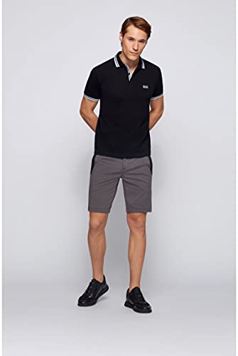 Polo Paddy de Boss Green, de manga corta, para hombre Negro negro X-Large