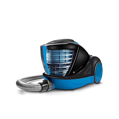 Polti Forzaspira Lecologico Aqua Allergy Turbo Care Aspirador Agua sin Bolsa, Función Turbo, Filtro Hepa H13, 2 turbo cepillos, 850 W, 1 Liter, Negro, Azul