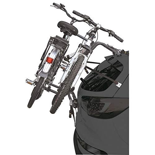Portabicicletas trasero Peruzzo Pure Instint, 2 bicicletas, compatible con Nissan Almera Berlina desde 2002 en adelante, máx. 45 kg, también para bicicletas eléctricas y Fat Bike, homologado