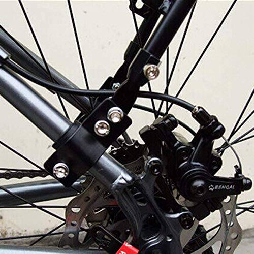 Portaequipajes Bicicletas,Bicicleta Montaje Al Cuadro De Aluminio,Portaequipajes para Tija De Sillín De Ciclismo De Liberación Rápida Capacidad De Carga Máxima 20 Kg