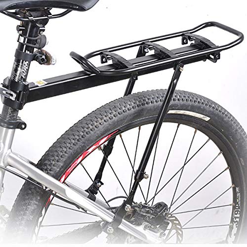 Portaequipajes Bicicletas,Portaequipajes Aluminio Bicicletas,Portaequipajes De Liberación Rápida Capacidad De Carga Máxima De 20 Kg para Postes Asiento Redondos Menos 31mm