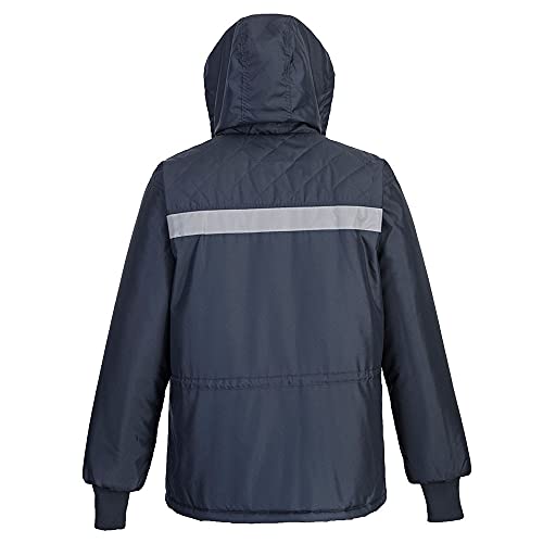 Portwest CS10 - Frigoríficas Chaqueta, color Armada, talla XL