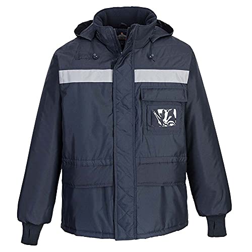 Portwest CS10 - Frigoríficas Chaqueta, color Armada, talla XL