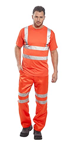 Portwest RT23 - Hi-Vis Camiseta, color naranja, talla Medium