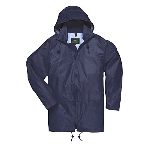 Portwest S440 - Portwest Chaqueta impermeable, color Armada, talla 5XL