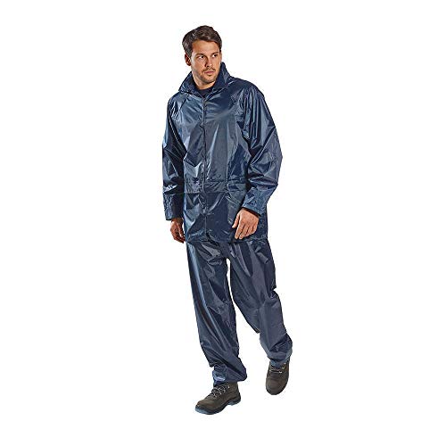 Portwest S440 - Portwest Chaqueta impermeable, color Armada, talla 5XL