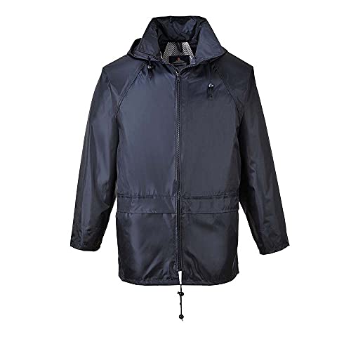 Portwest S440 - Portwest Chaqueta impermeable, color Armada, talla 5XL