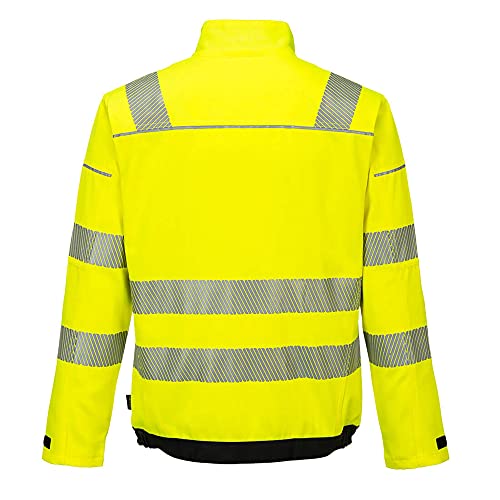 Portwest T500YERL Vision Hi-Vis - Chaqueta de trabajo, grande, color amarillo
