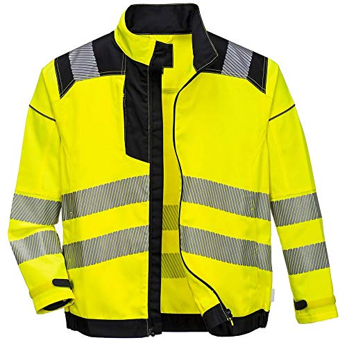 Portwest T500YERXXL Vision Hi-Vis - Chaqueta de trabajo, 2XL, color amarillo