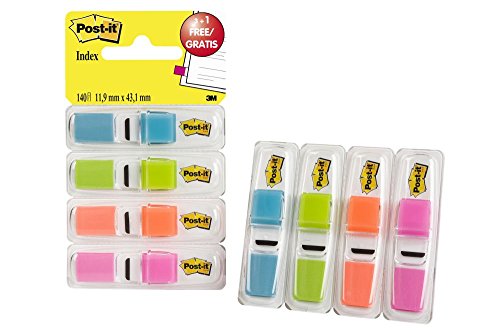 Post-It 70005040152 - Dispensador 3+1 índex 1 / 2""