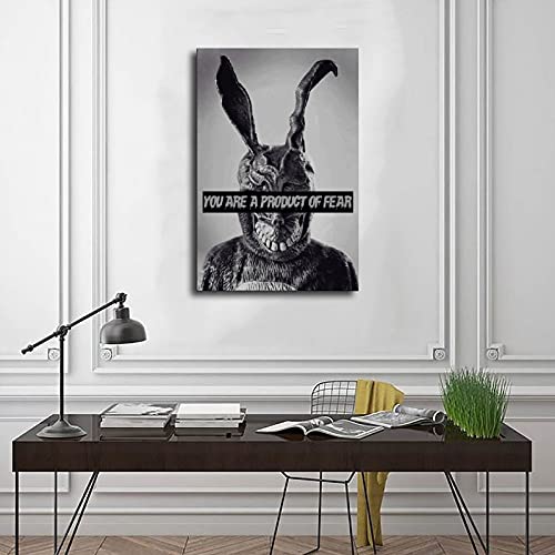 Póster de Donnie Darko 10 lienzo para dormitorio, decoración deportiva, paisaje, oficina, habitación, decoración, regalo, estilo Unframe, 40 x 60 cm