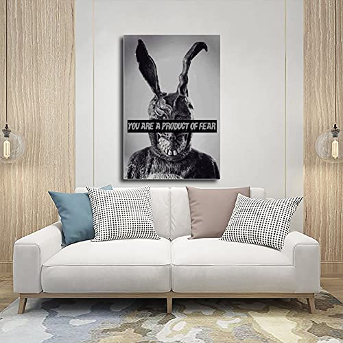 Póster de Donnie Darko 10 lienzo para dormitorio, decoración deportiva, paisaje, oficina, habitación, decoración, regalo, estilo Unframe, 40 x 60 cm