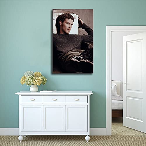 Póster de lona de Actor Joseph Morgan 11, decoración de dormitorio, deportes, paisaje, oficina, habitación, decoración, regalo, 40 x 60 cm