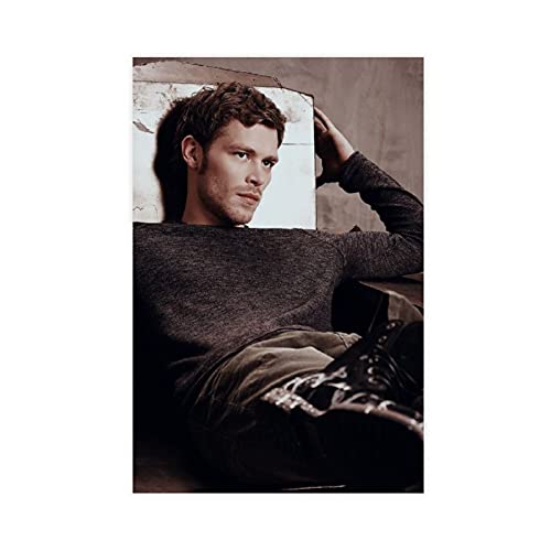 Póster de lona de Actor Joseph Morgan 11, decoración de dormitorio, deportes, paisaje, oficina, habitación, decoración, regalo, 40 x 60 cm