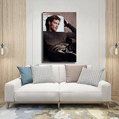 Póster de lona de Actor Joseph Morgan 11, decoración de dormitorio, deportes, paisaje, oficina, habitación, decoración, regalo, 40 x 60 cm