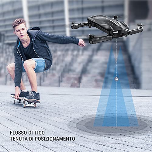 Potensic dron con cámara, baterías duales, cuadricóptero, transmisión FPV en vivo, control remoto, juguete para principiantes, batería intercambiable, altura de retención de gravedad