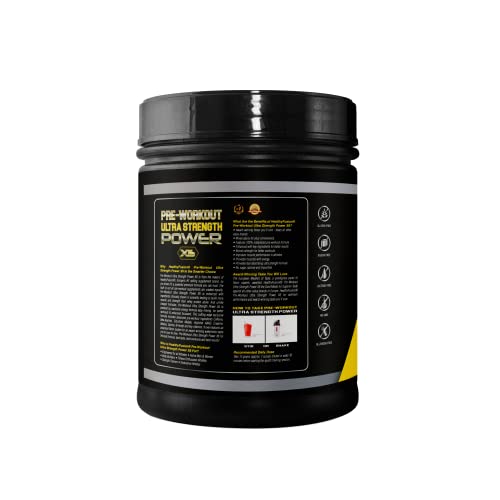 Pre-Entreno con Beta Alanina, L-Arginina AAKG, Creatina, Cafeína y Taurina | Incrementa el desarrollo Muscular | Estimula y mejora la resistencia física | Aumenta la fuerza | 300g. sabor sandía