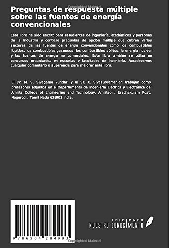Preguntas de respuesta múltiple sobre las fuentes de energía convencionales