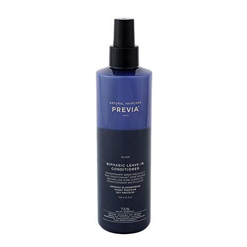 Previa Silver Blonde Biphasic Leave in Conditioner 260ml - acondicionador antiamarillo sin enjuague