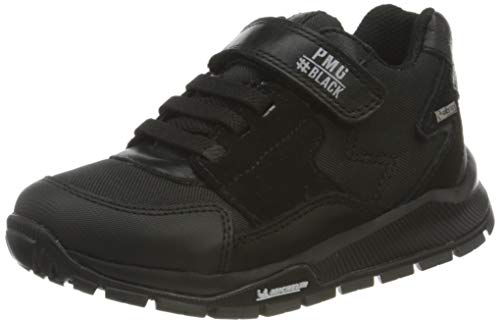 Primigi Lab GTX 64211, Zapatillas Unisex Niños, Negro/Negro/Negro, 34 EU