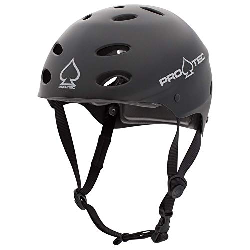 Pro-Tec Ace Water, Casco, Unisex Adulto, Negro (Rubber Black), L (58-60 cm)