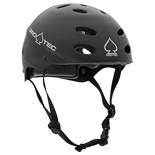 Pro-Tec Ace Water, Casco, Unisex Adulto, Negro (Rubber Black), L (58-60 cm)