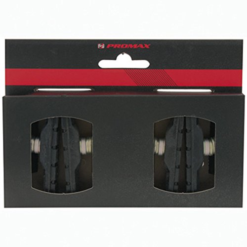 Promax Frenos del pie V, Bremsschuhe Schwarz, 361766, Negro