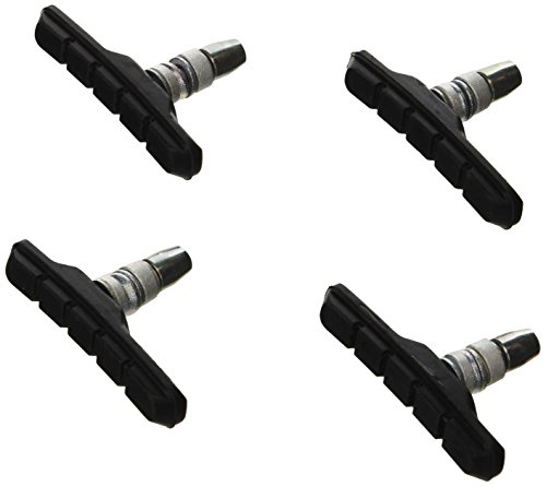 Promax Frenos del pie V, Bremsschuhe Schwarz, 361766, Negro