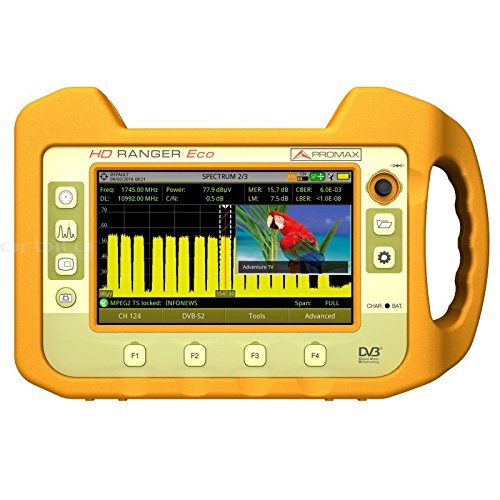 PROMAX HD RANGER Eco: Medidor de campo TV y Satellite