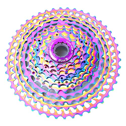 Proporciona una velocidad de ciclo rápida Resistente a la corrosión Rueda volante de bicicleta de rotación suave Volante colorido, para bicicleta de montaña