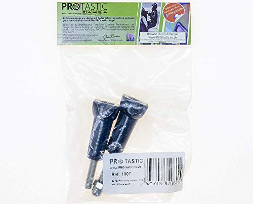 PROtastic® 2 Tornillos de Repuesto de Tornillo Largo compatibles con cámaras de acción GoPro Hero/SJCAM