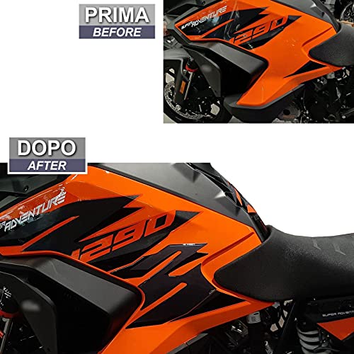 Protecciones laterales compatibles con KTM 1290 Super Adventure S 2021 – Metal