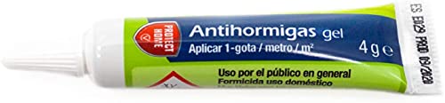 Protect Home Antihormigas cebo en gel contra hormigas para interiores, rápida acción y altamente atractivo, 4g (Pack de 3), Azul