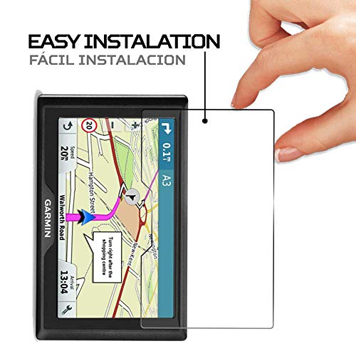 Protector de Pantalla Anti-Shock Anti-Golpe Anti-arañazos Compatible con Garmin Drive 51 EU LMT-S Plus