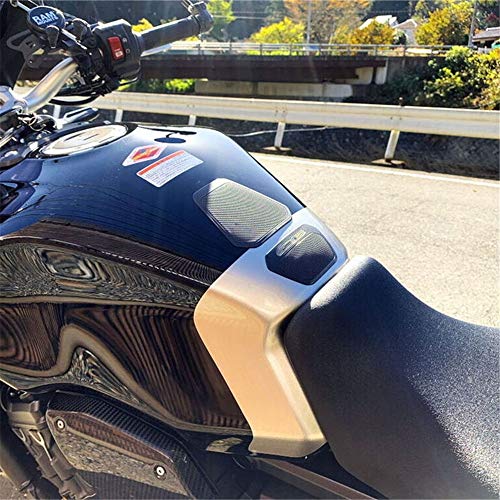 Protector para Depósito para HON-DA CB Cb650r Cb1000r Cb250 Cb500 Cb400 Cb600 Etiqueta Protectora del Tanque De Combustible De La Motocicleta Etiqueta Universal De La Serie CB (Color : Black)