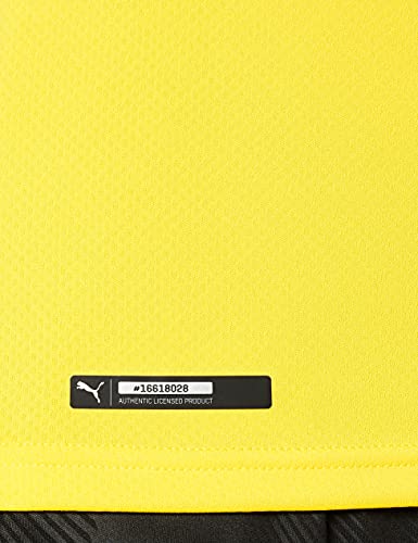 PUMA 1a Equipación 19/20 Borussia Dortmund Replica con Evonik Opel Logo Maillot, Hombre, Cyber Yellow Black, M