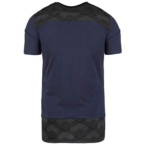 PUMA 75722207 Camiseta de Manga Corta FIGC Italia para Hombre, Azul Oscuro/Antracita, S