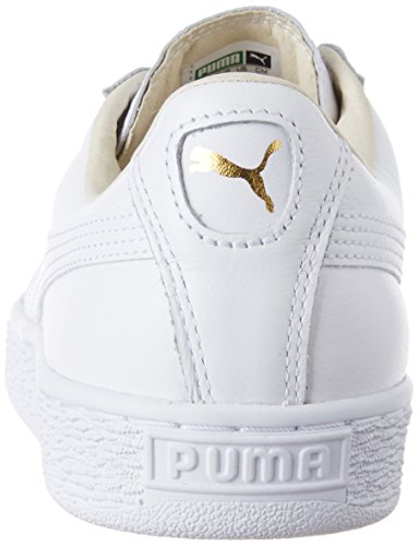 PUMA Basket Classic LFS, Zapatillas Unisex Adulto, Blanco (White/White), 36 EU