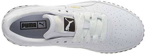 PUMA Cali Wn's, Zapatillas, para Mujer, Blanco (Puma White-Puma Black), 36 EU