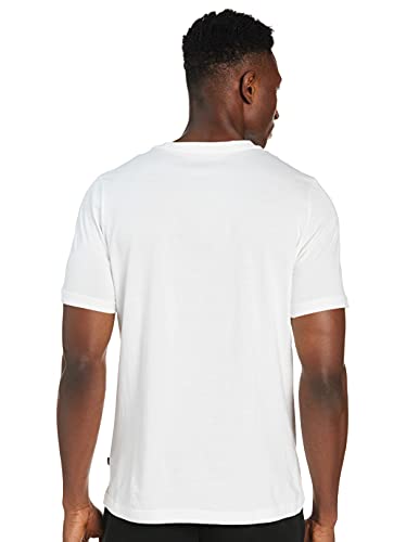 PUMA ESS Logo tee Camiseta, Hombre, White, 4XL