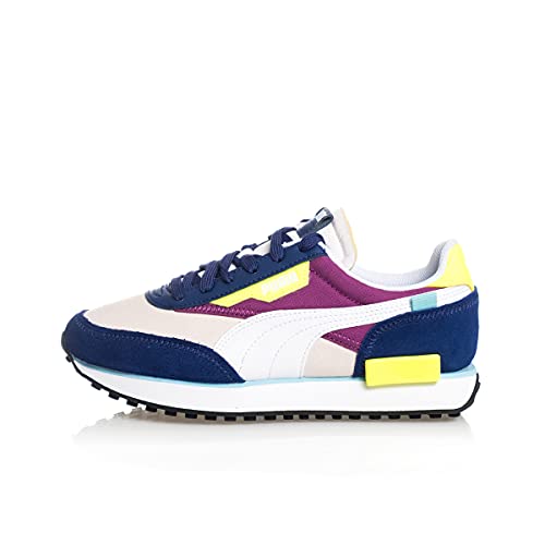 PUMA Future Rider Play On Sneaker Donna Elecktro Blue White 371149 36 36