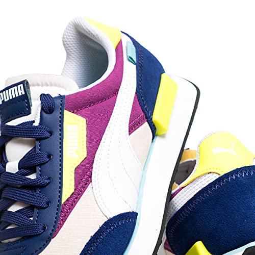 PUMA Future Rider Play On Sneaker Donna Elecktro Blue White 371149 36 36