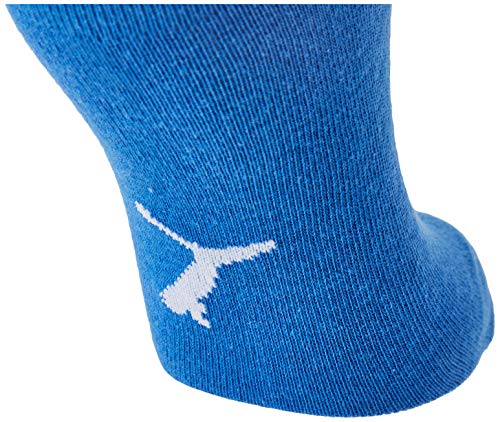 PUMA Kids BWT Quarter 3P Calcetines, Azul Marino/Blanco/Azul Fuerte, 35/38 (Pack de 3) Unisex niño