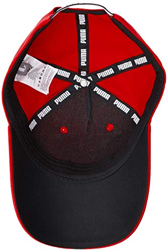 PUMA Liga Cap Gorra, Unisex Adulto, Red Black, OSFA