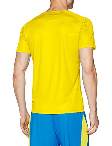 Puma Liga Cr H Camiseta de Manga Corta, Hombre, Amarillo (Cyber Yellow/Puma Black), 48/50 (M)