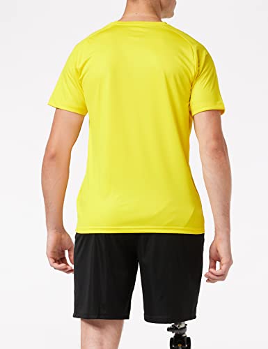 Puma Liga Cr H Camiseta de Manga Corta, Hombre, Amarillo (Cyber Yellow/Puma Black), 48/50 (M)